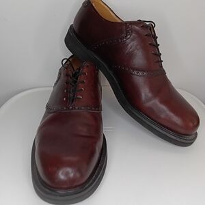 Men's Florsheim Brown Leather Lace-Up Dress Shoes